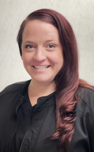 Nicole, assistant and a background in graphic design and art.
